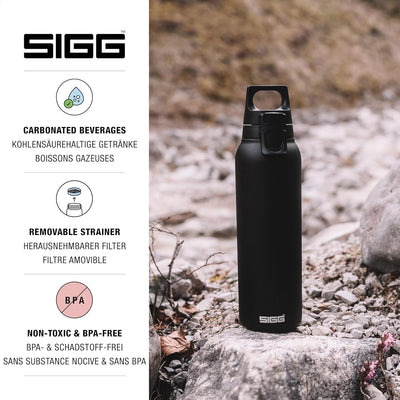 SIGG - Isolierte Trinkflasche - Thermosflasche Hot & Cold One - Mit Teesieb - Auslaufsicher - BPA-fr