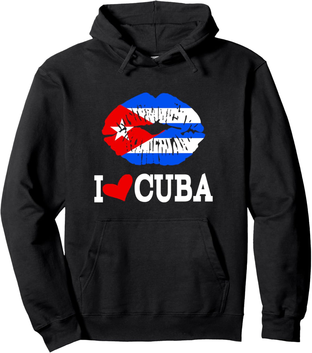 Cuban Flag Cuba Miami Spanish Cuban Pullover Hoodie