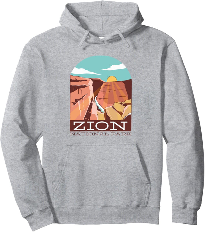 Zion Nationalpark USA Damen Kinder Männer Pullover Hoodie