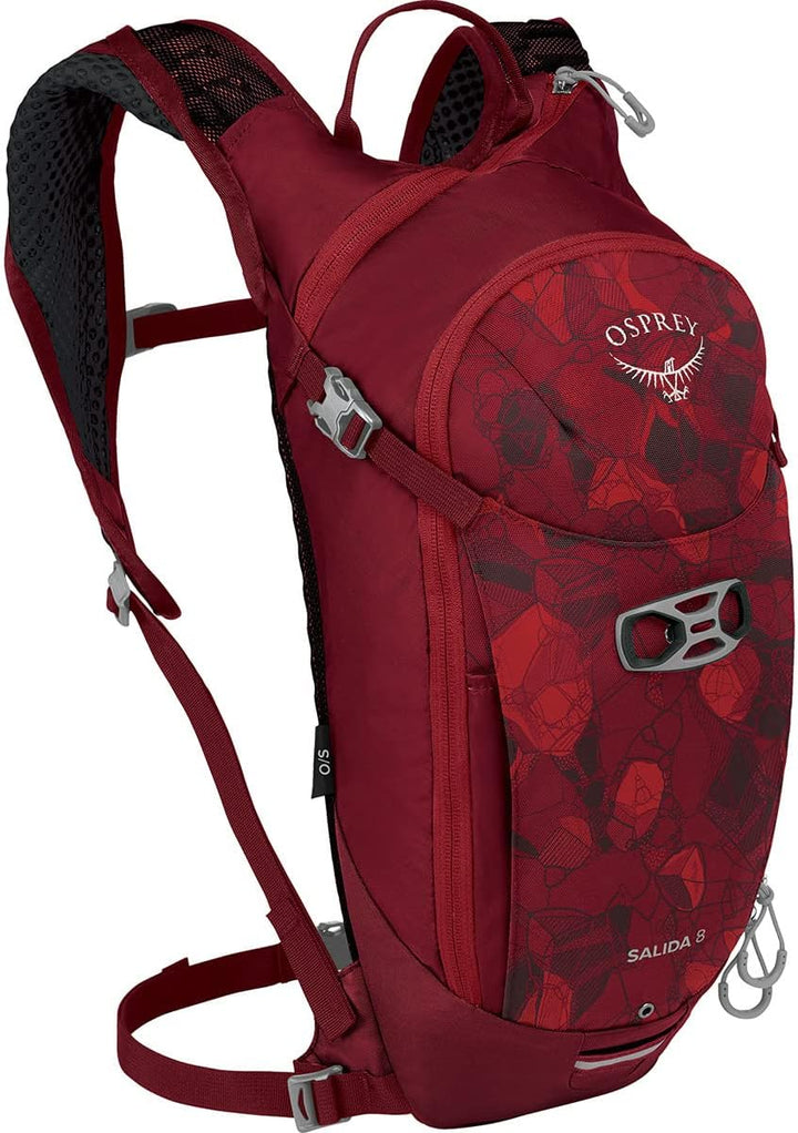 Osprey Europe Damen Salida 8 Backpack Claret Red, Claret Red