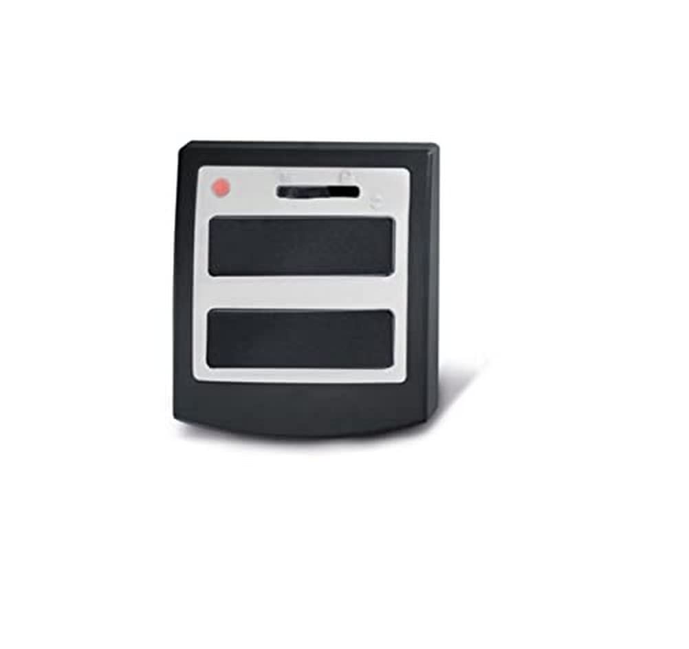 Novoferm Innentaster Signal 112 (Farbe schwarz, Starttaste, Urlaubsschalter, Dauerlicht An/Aus, aus