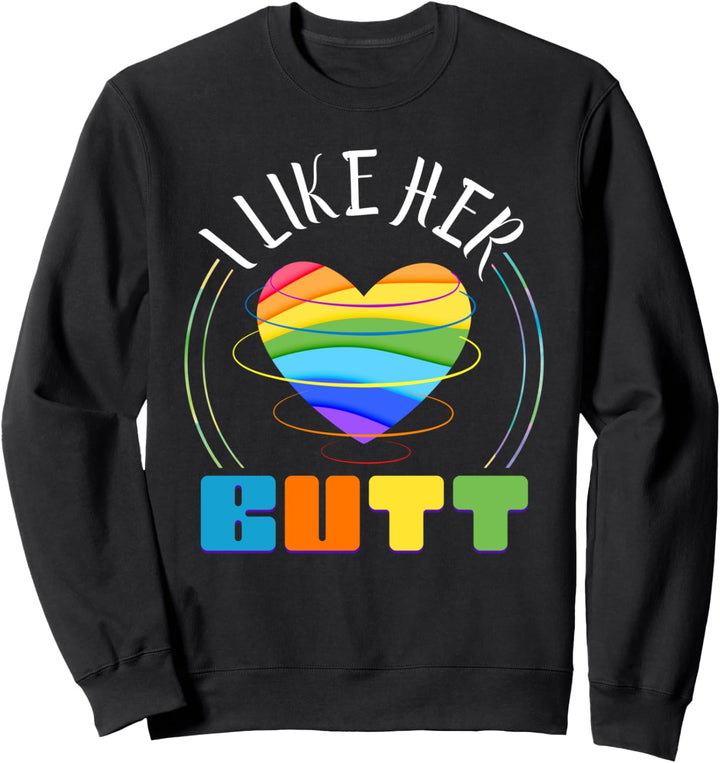 Regenbogen Lesbe Gay Pride LGBTQ Geschenk Lustiges LGBT Sweatshirt