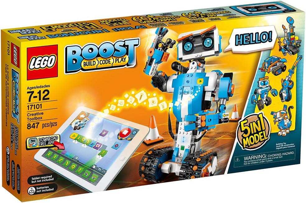 LEGO Boost Creative Toolbox 17101 Building and Coding Kit (847 Pieces)