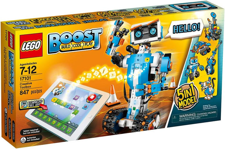 LEGO Boost Creative Toolbox 17101 Building and Coding Kit (847 Pieces)