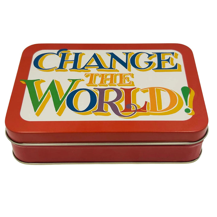 Geschenkdose Design Emma Bridgewater - Liebevoll gestaltete rechteckige Bonbondose - Motiv Change th