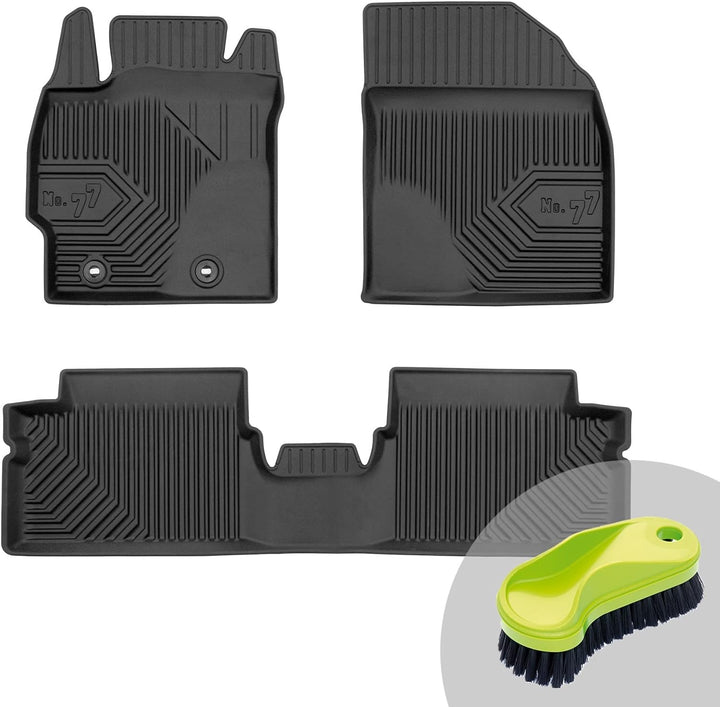 FROGUM No.77 Gummimatten Ganzjahresset von Auto Fussmatten Autofussmatten für Toyota Auris I 2006-20