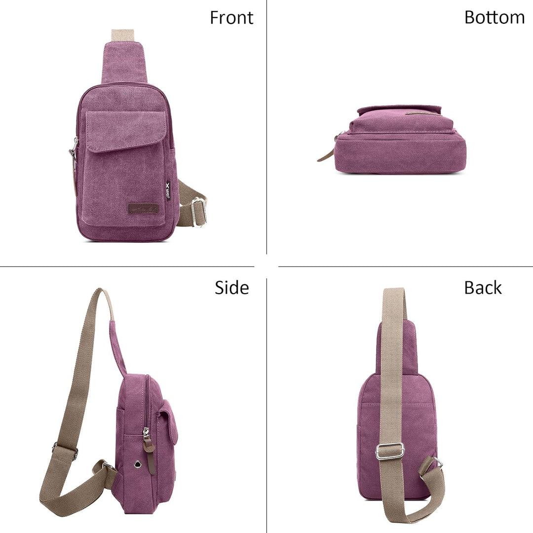 Mode Herren Brusttasche Elegant Umhängetasche Reise Schultertasche Leichte Casual Urlaub Wandern Tra
