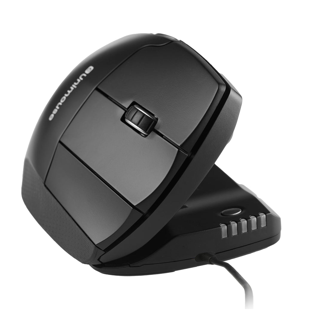 Contour Unimouse Ergonomische Maus | Einstellbare Neigung von 35°-70°, 6 programmierbare Tasten, Dau