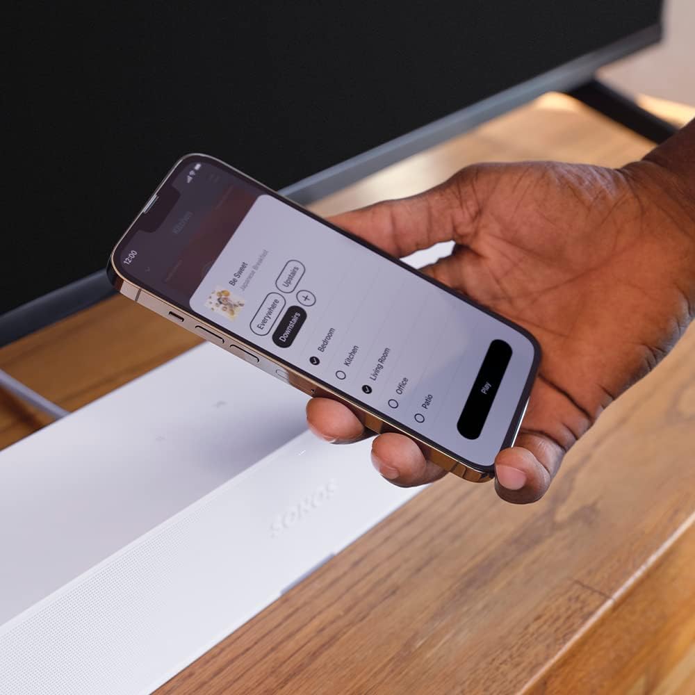 Sonos Ray, Soundbar, 4 digitale Class-D-Verstärker, Trueplay, Night Sound, Dolby Digital, Touch-Steu