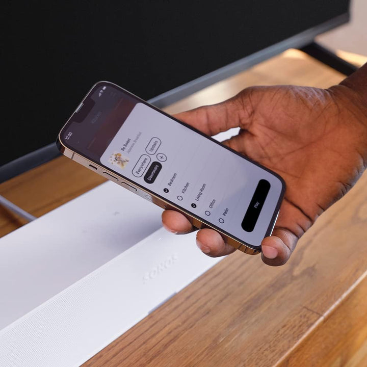 Sonos Ray, Soundbar, 4 digitale Class-D-Verstärker, Trueplay, Night Sound, Dolby Digital, Touch-Steu
