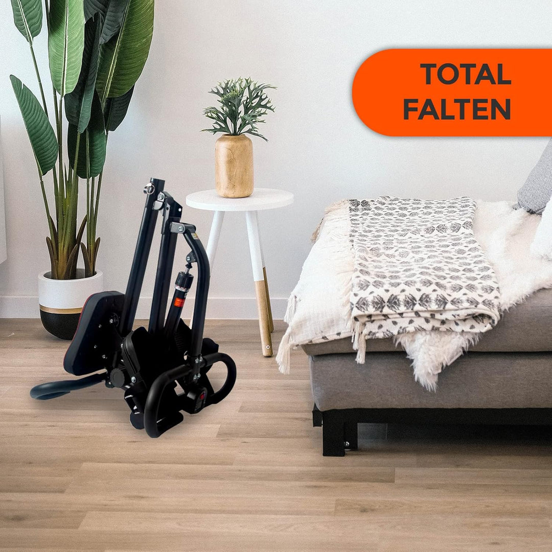 Verstellbares Rudergerät | HydraFit Rower| Multifunktionales Rudergerät | 12 Widerstandsstufen | Zäh