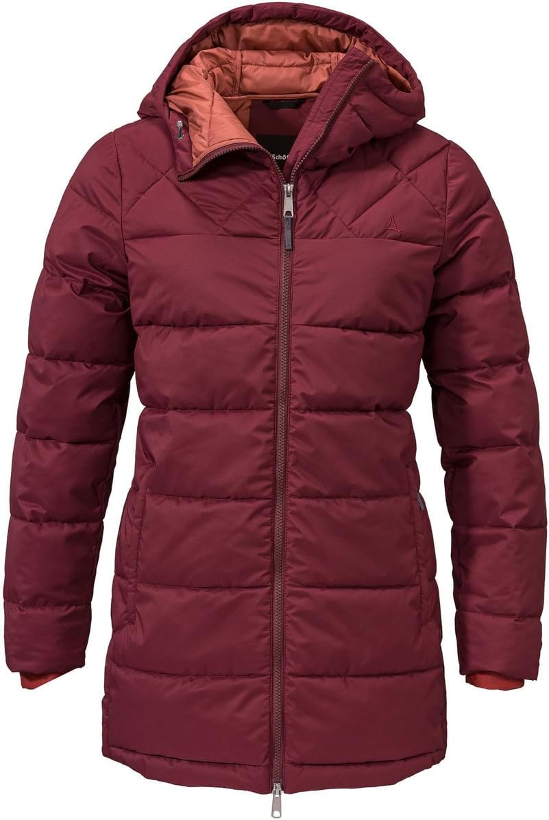 Schöffel Damen Insulated Parka Boston L, wasserabweisender, winddichter Parka, funktioneller und sty