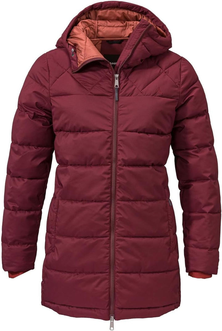 Schöffel Damen Insulated Parka Boston L, wasserabweisender, winddichter Parka, funktioneller und sty