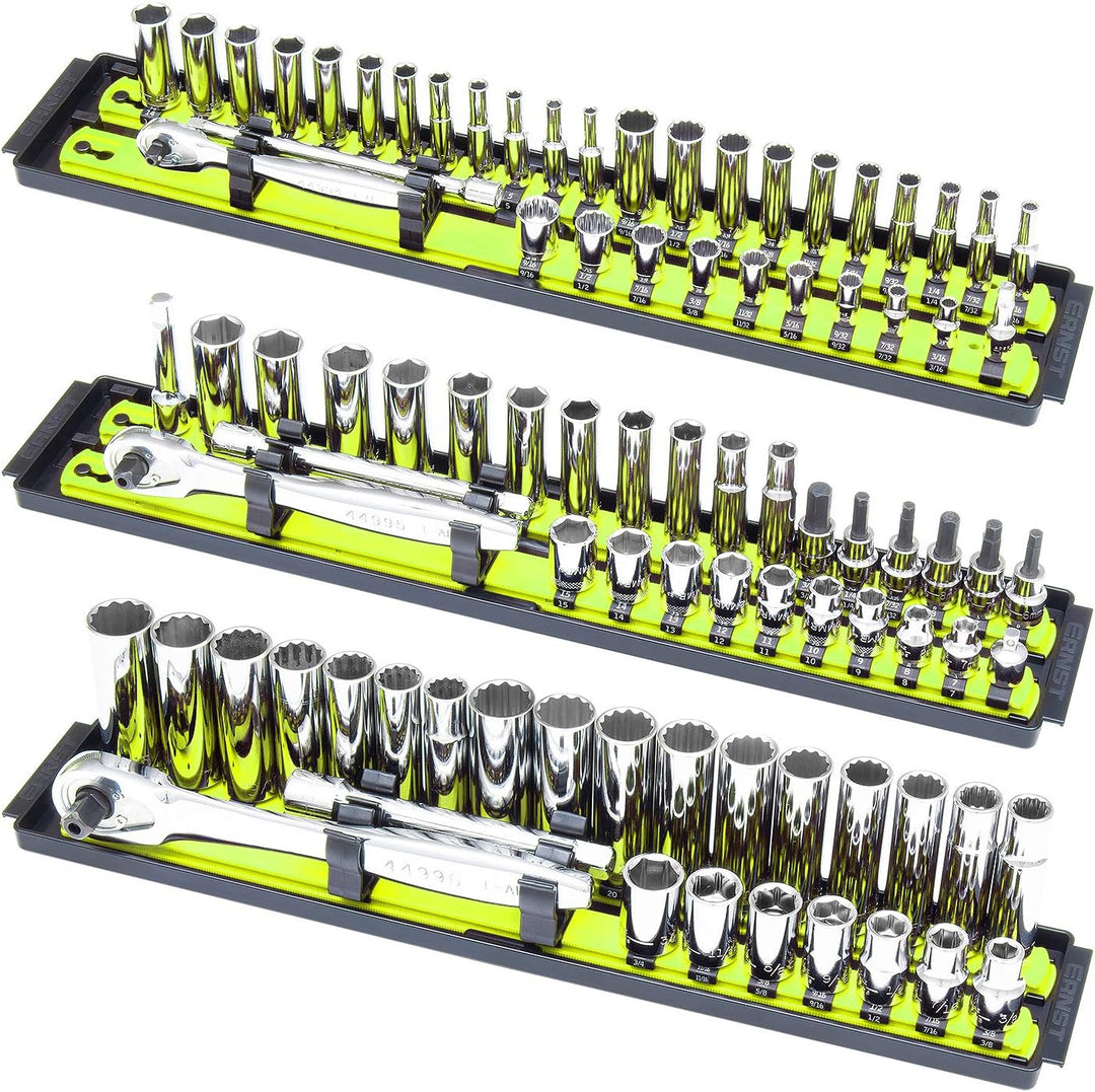 ERNST Socket Boss Combo 3er-Pack, Hi-Viz (8512HVA), Hi-viz