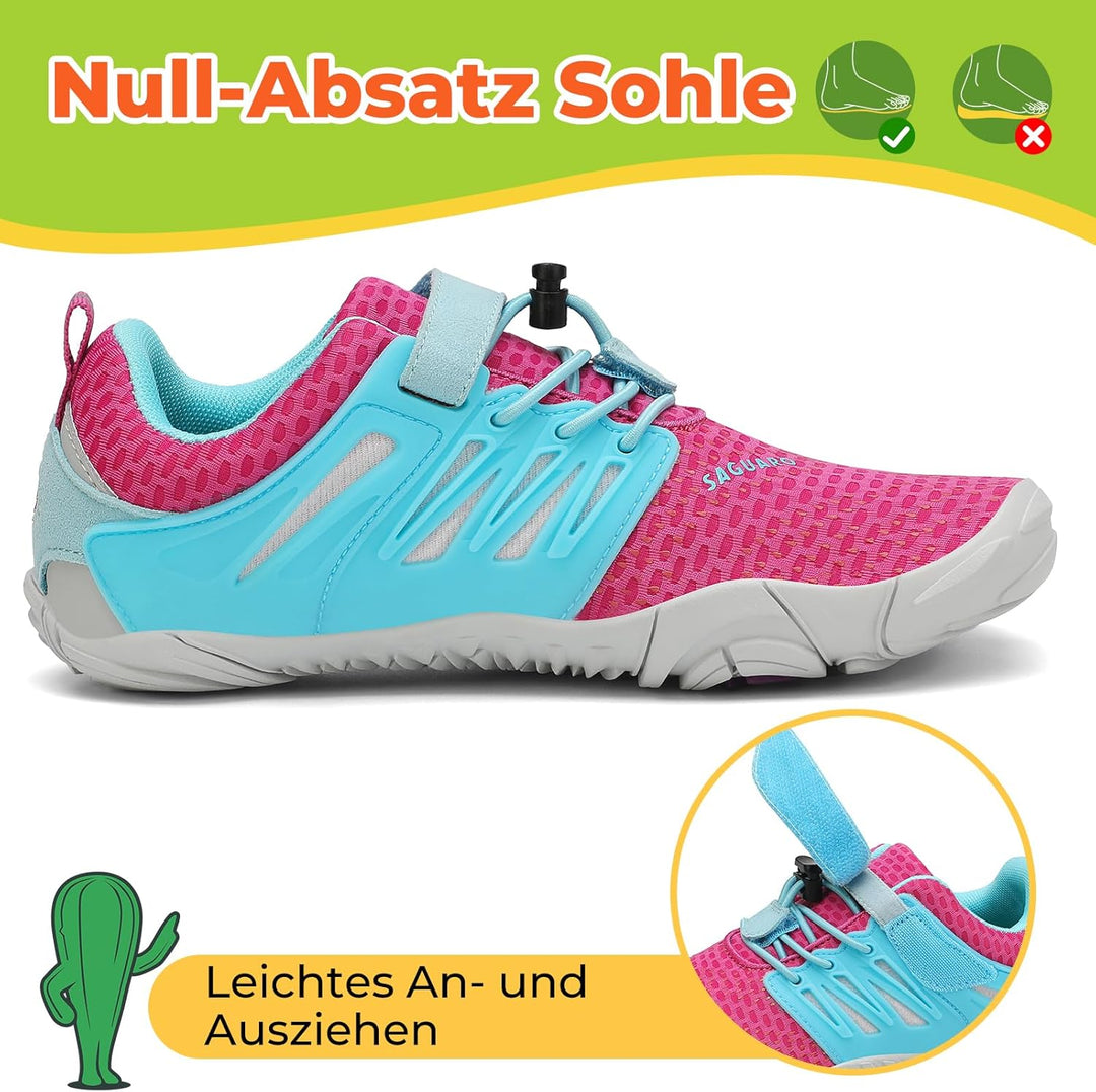 SAGUARO Barfussschuhe Kinder Barfussschuhe Schnell Trocknend Badeschuhe für Jungen Mädchen Gr.24-36