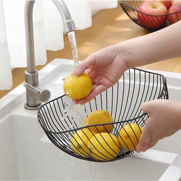 Obstkörbe Gold Metall, Obstkorb Aus Eisen, Obstschalen im Wohnzimmer, Brotkorb Obstschale Metall, Ho