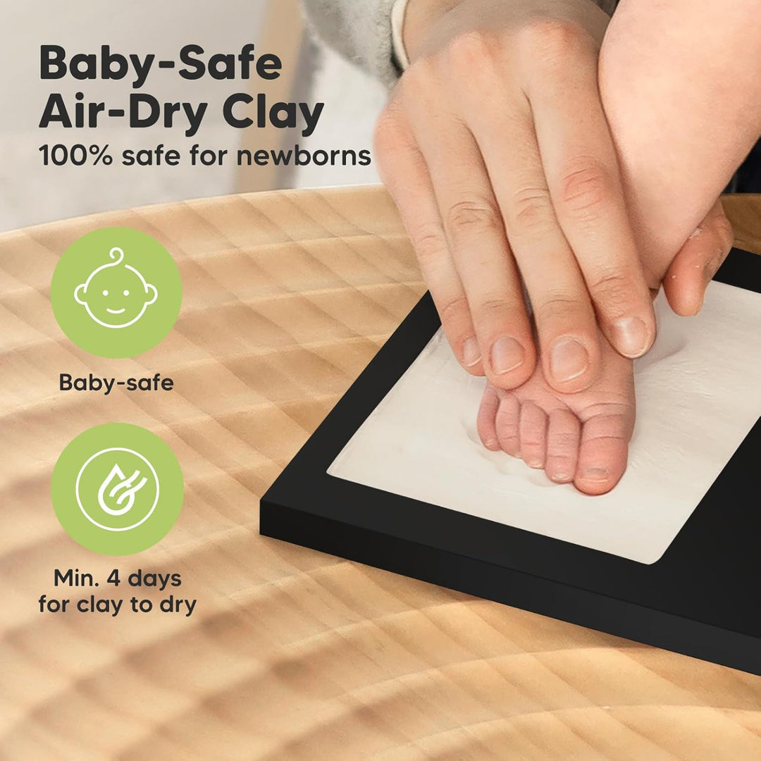 Baby Handabdruck und Fussabdruck Set – Gipsabdruck Baby Hand und Fuss für Neugeborene - Handabdruck