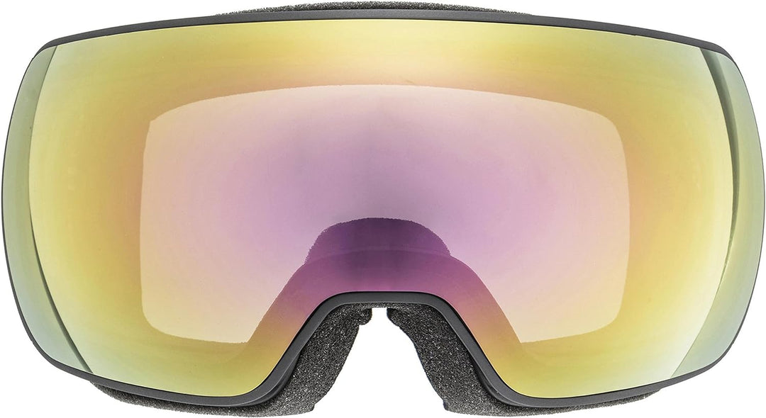 Uvex Unisex Compact Fm Skibrille (1er Pack) Einheitsgrösse black mat, Einheitsgrösse black mat