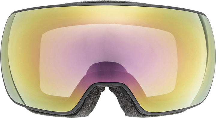 Uvex Unisex Compact Fm Skibrille (1er Pack) Einheitsgrösse black mat, Einheitsgrösse black mat