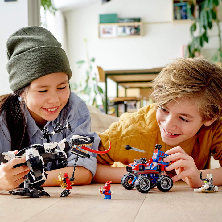 LEGO Marvel Spider-Man Venomosaurus Ambush 76151 Building Toy with Superhero Minifigures; Popular Ho