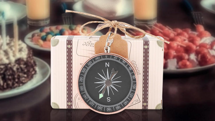 20 Stück Mini Koffer Gastgeschenke Hochzeit, Handarbeitskoffer Gastgeschenk Box, Parteibevorzugung M
