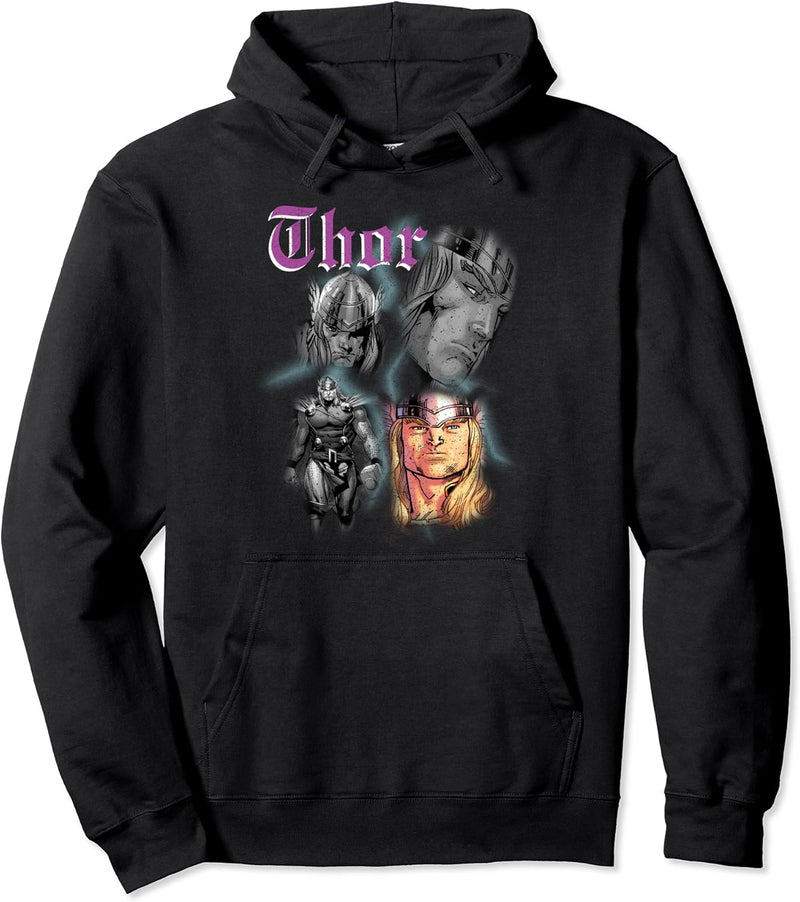Marvel Thor Homage Poster Pullover Hoodie