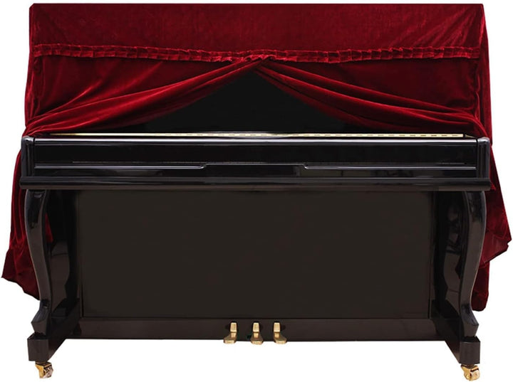Klavier Abdeckung, Klavierabdeckung Thickened Upright Piano Keyboard Staubschutzhülle Staubdicht Was