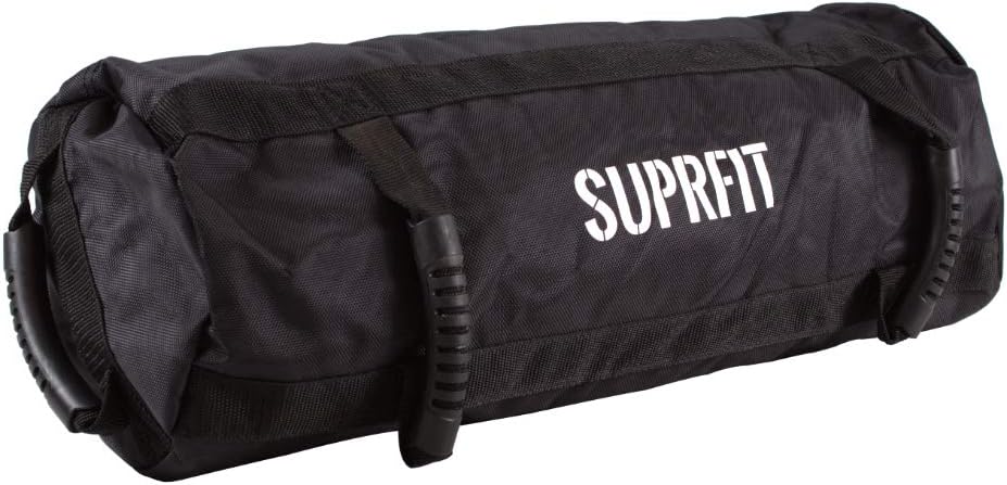 Suprfit Sandbag - Power Bag für Functional Training, Core Bag inkl. Sieben befüllbarer Gewichtsbeute