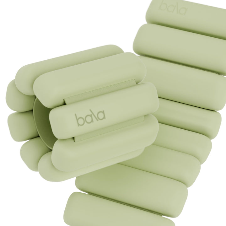 Bala Armreifen – 2er-Set (je 0,5 kg und 0,9 kg) | verstellbare tragbare Handgelenk- und Knöchelgewic