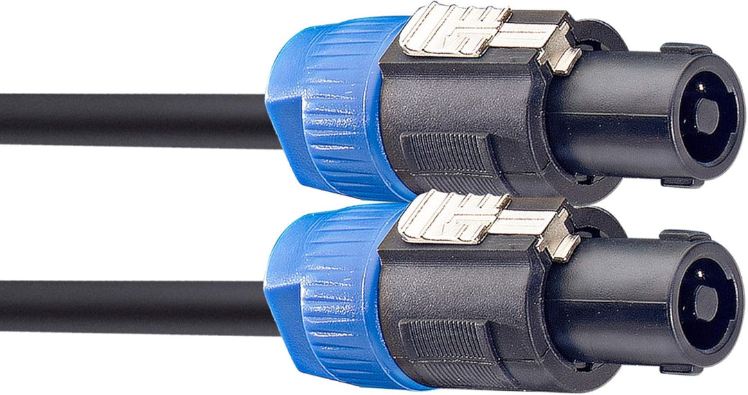 Stagg SSP2SS15 S Serie Speakon zu Speakon Lautsprecherkabel 2 m (Packung mit 2) 2m (Packung mit 2) S