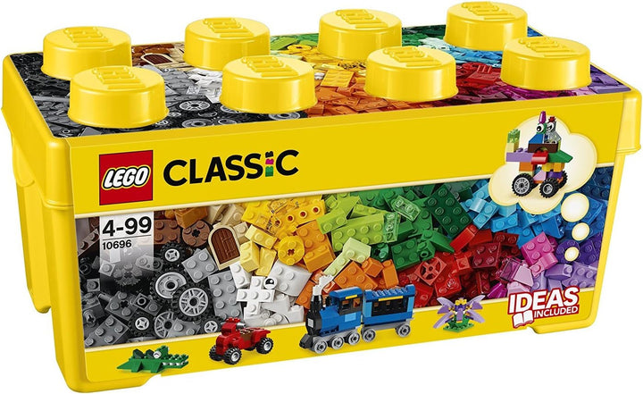LEGO Classic 2er Set 10696 10700 Bausteine-Box + grüne Grundplatten