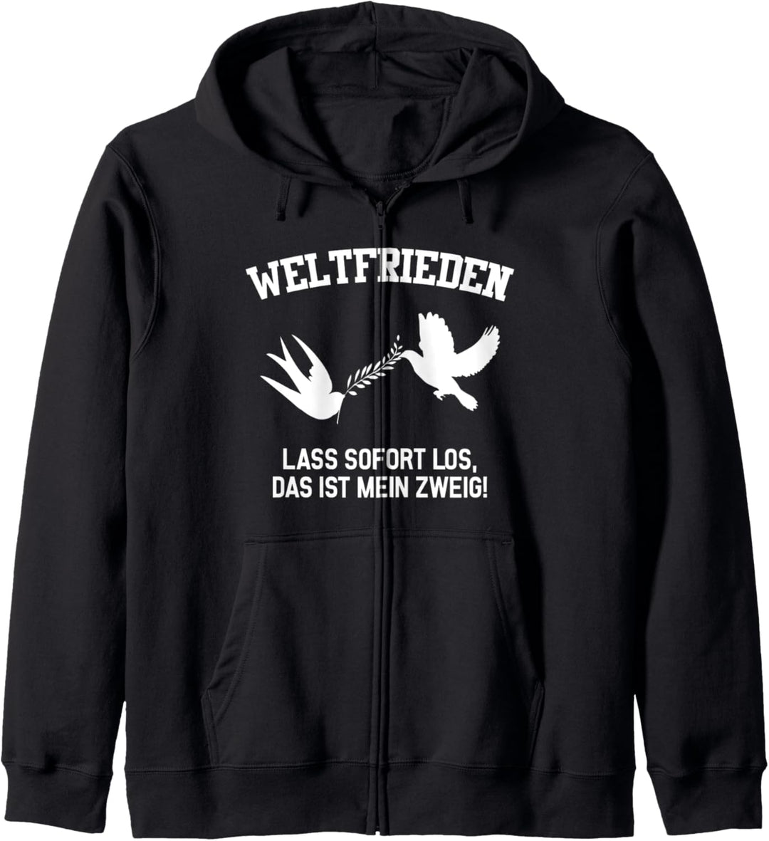 Friedenstaube Weltfrieden Geschenk Frieden Hoffnung Kapuzenjacke