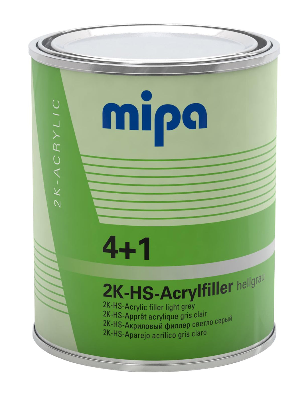 MIPA 4+1 Acrylfiller HS WEIss Füller Dickschichtfüller Autolack 1 Liter