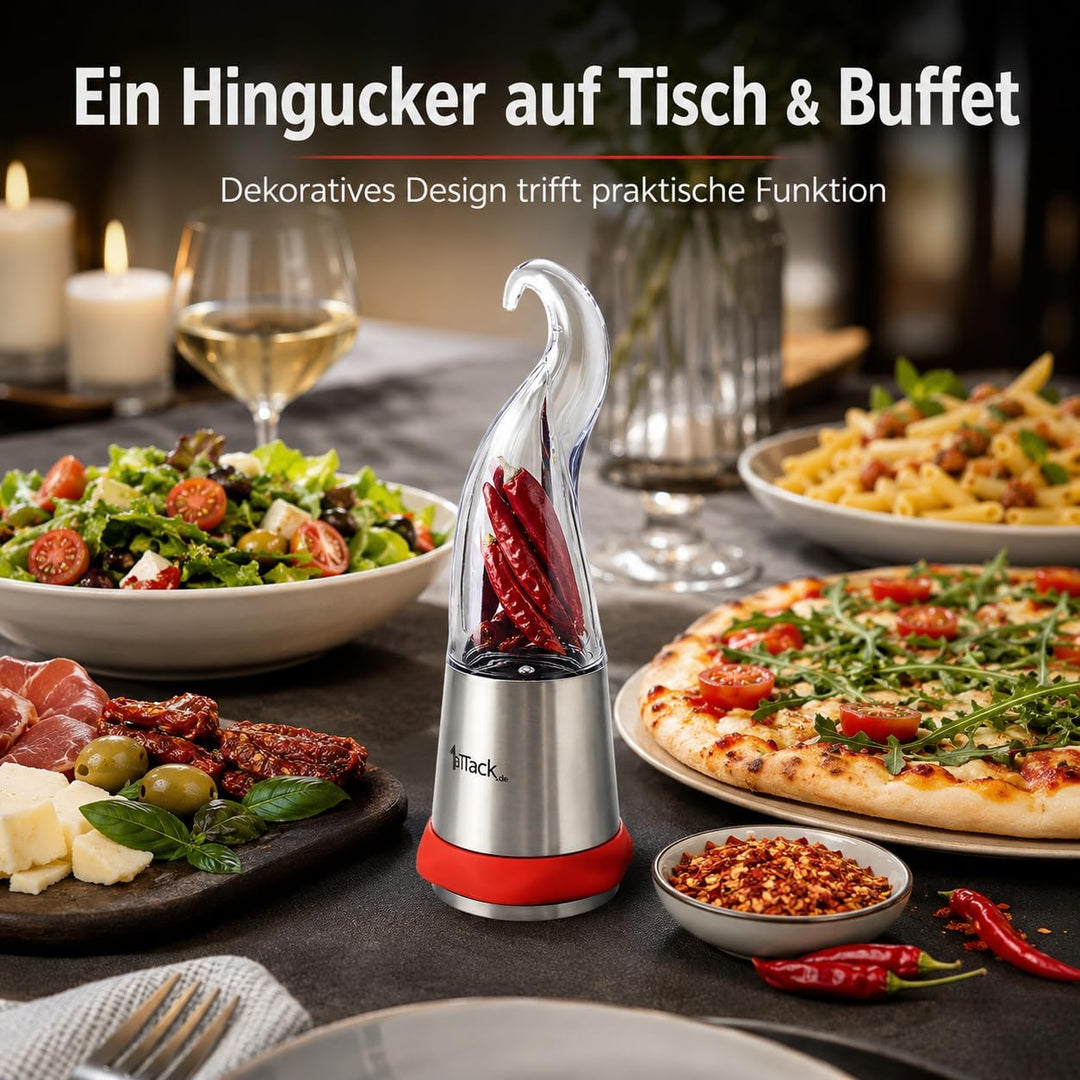 Chilimühle Chili Mühle Chilli Mühle Für Chiliflocken Und Chilischoten Getrocknet, Origineller Gewürz