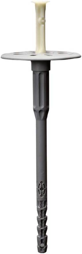 fischer 546803 Putzdübel PN8/60 Dämmstoffhalter mit Kunststoffnagel, weiss PN8/60 mm, PN8/60 mm