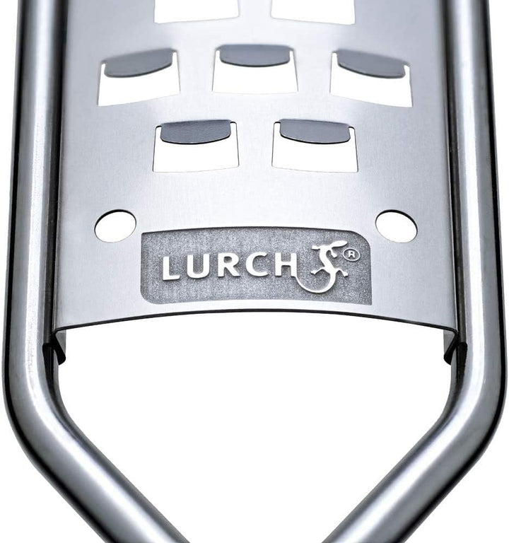 Lurch 240130 RazorTech RT40 Reibe grob aus Edelstahl und Kunststoff, 4,5 x 40 cm Grobe Reibe schmal,