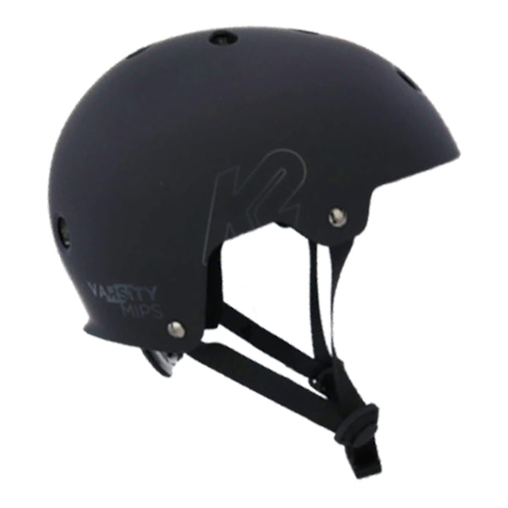 K2 Skates VARSITY MIPS Helm, Inline Skate Helm, Fahrradhelm, Skateboard Helm S (48 - 54 cm) Schwarz,