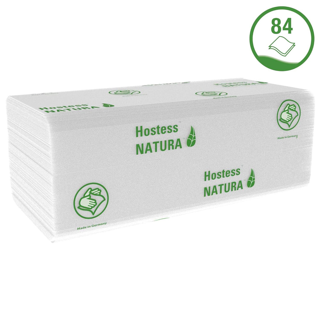 Scott Natura Handtücher - C-Falzung/Weiss/gross / 20 Päckchen x 84 Tücher, 1er Pack (1 x 20 Stück) 1