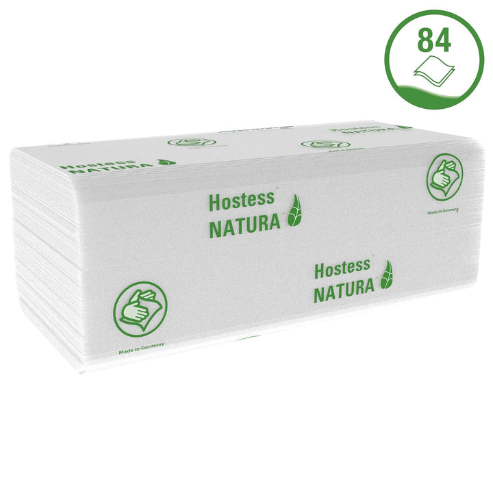 Scott Natura Handtücher - C-Falzung/Weiss/gross / 20 Päckchen x 84 Tücher, 1er Pack (1 x 20 Stück) 1