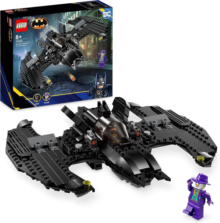 LEGO DC Batwing: Batman vs. The Joker, ikonisches Flugzeug-Spielzeug &amp; City Burger-Truck, Bauset mit