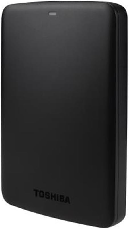 Toshiba Canvio Basics 2 TB Mobile Festplatten (6,4 cm (2,5 Zoll), USB 3.0) schwarz 2TB 2016 Version,