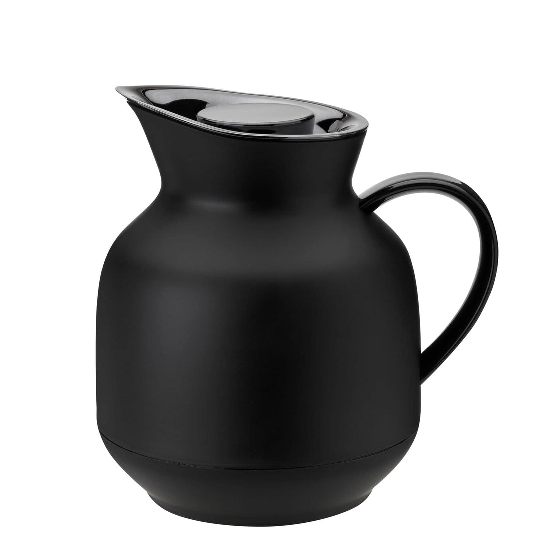 Stelton Isolierkanne Amphora - Teekanne, Thermoskanne, Thermosflasche | 1-Liter-Kunststoffkanne mit