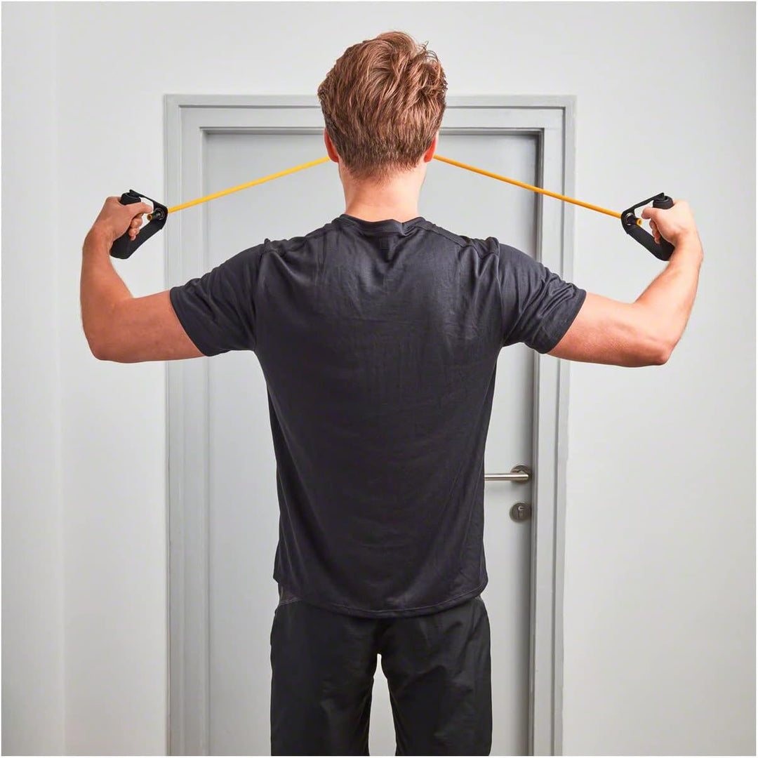 Shoulder Tube Pulley Fitness Tube Gymnastik Expander Training leicht - gelb, leicht - gelb