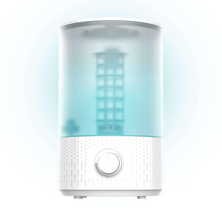 Cecotec Luftbefeuchter Breezecare 2500 Light. 27W, Maximale Befeuchtungsleistung 250ml/h, 2,5L Tank,