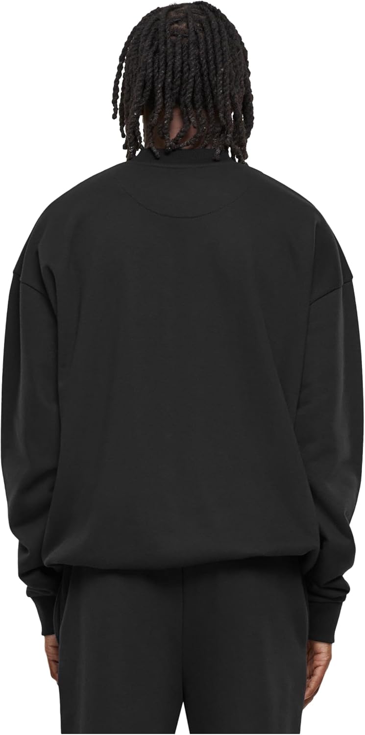 Urban Classics Light Terry Crew S Schwarz, S Schwarz