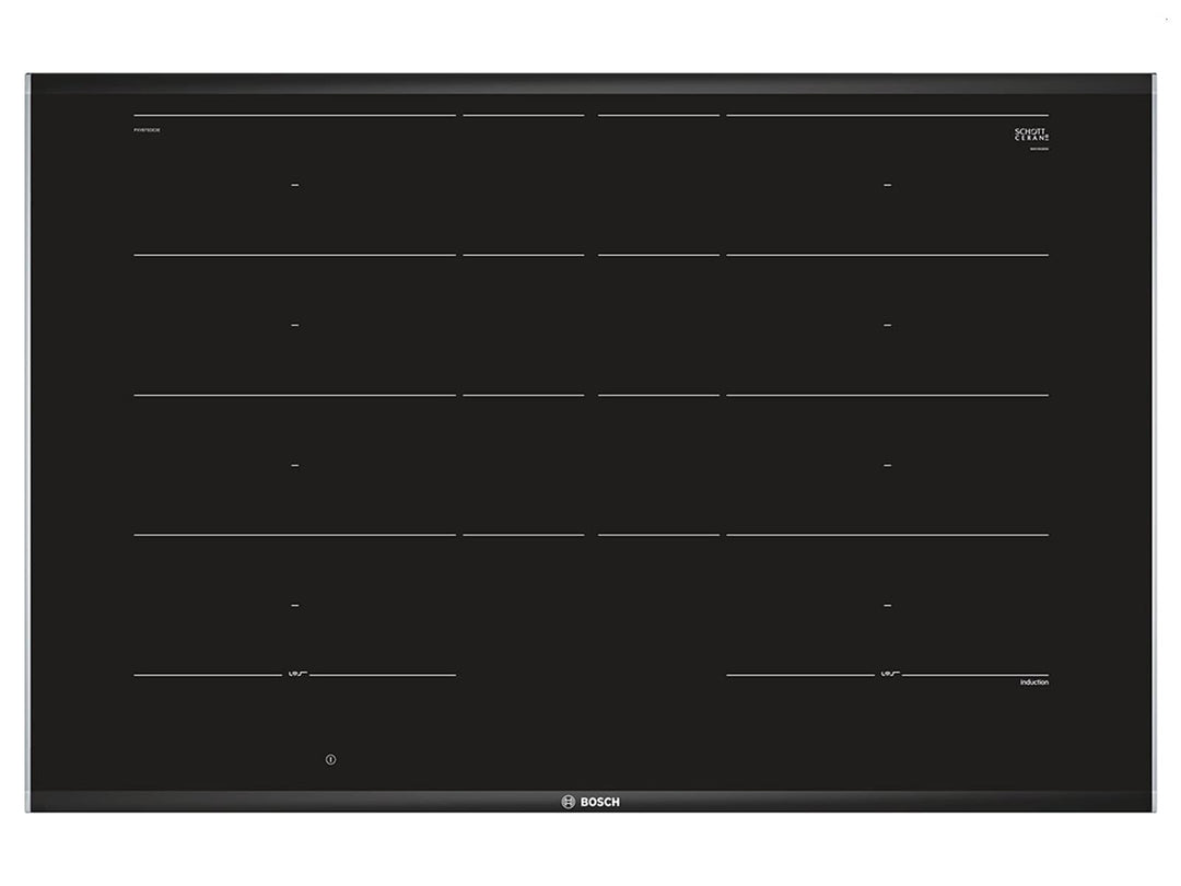 Bosch PXY875DW4E Serie 8 Smartes Induktionskochfeld (autark), 80 cm breit, FlexInduction freie Platz