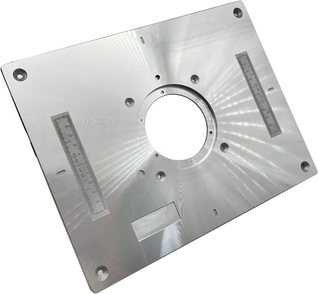 Aluminium Router Table Insert Plate Table for Woodworking Benches Router Plate Wood Tools Milling Tr