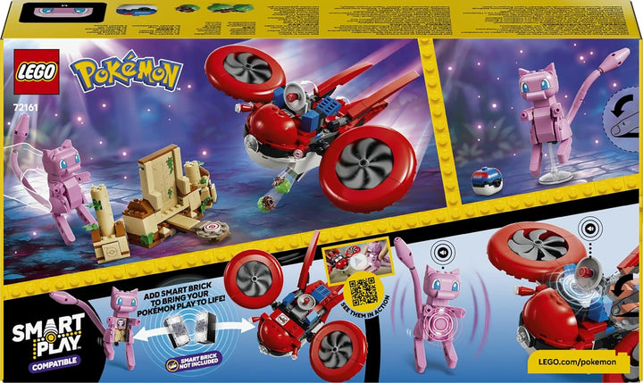 LEGO Pokémon SMART Play: Drohnensuche nach einem Mysteriösen Mew - kompatibles interaktives Spielset