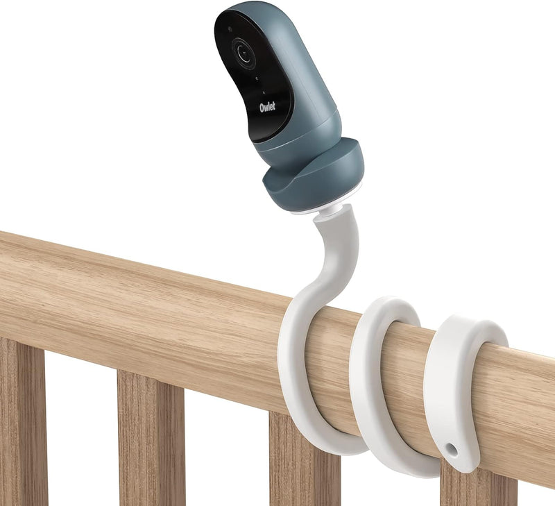 TIUIHU Baby Monitor Holder Suitable for Owlet Cam 2 / Owlet Cam Smart Baby Monitor Flexible Mount, F