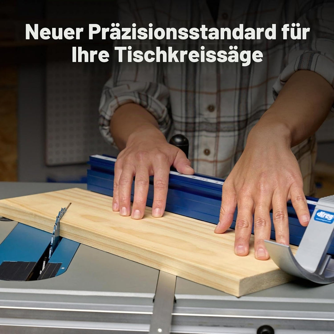 Kreg KMS7102 Tischsägen-Präzisions-Gehrungslehre-System – werkseitig kalibriert – mit Gehrungslehre